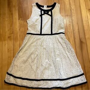 Johnnie B. Lace Overlay Dress